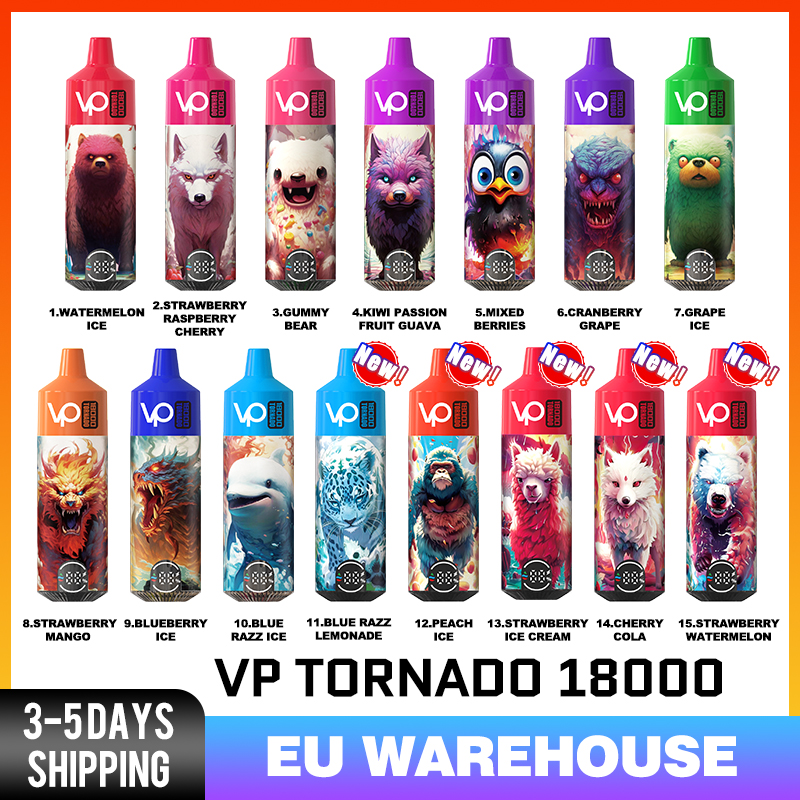 Vapanda Tornado 18000puffs Electronic Cigarette Disposable Vape 